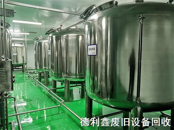 饮料厂设备回收案例
